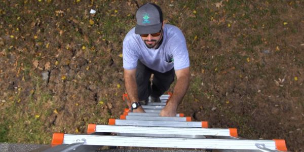 pjp handyman services in san antonio climbing ladder for dryer vent cleaning